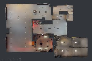 plan 3D du plafond