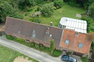 prise de vue par drone de maison