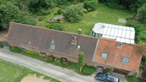 prise de vue par drone de maison