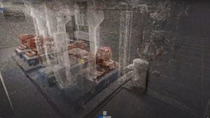 pointcloud d'une salle machine