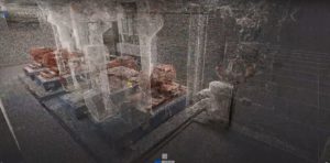 pointcloud d'une salle machine